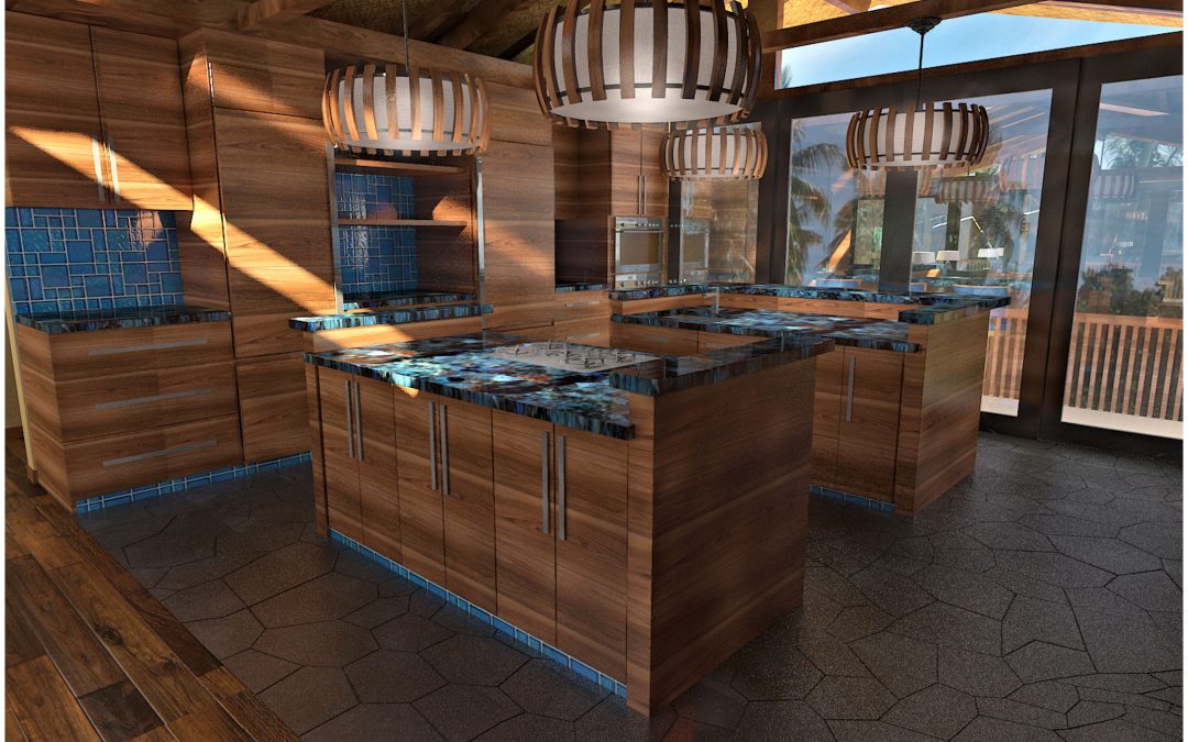 Tropical Renderings Kauai Residence